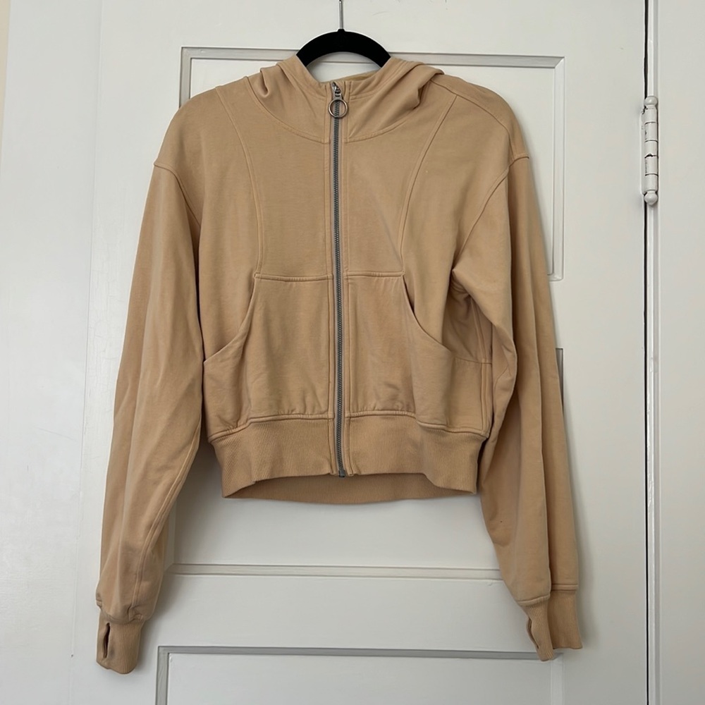 Lululemon Cropped Zip Sweatshirt